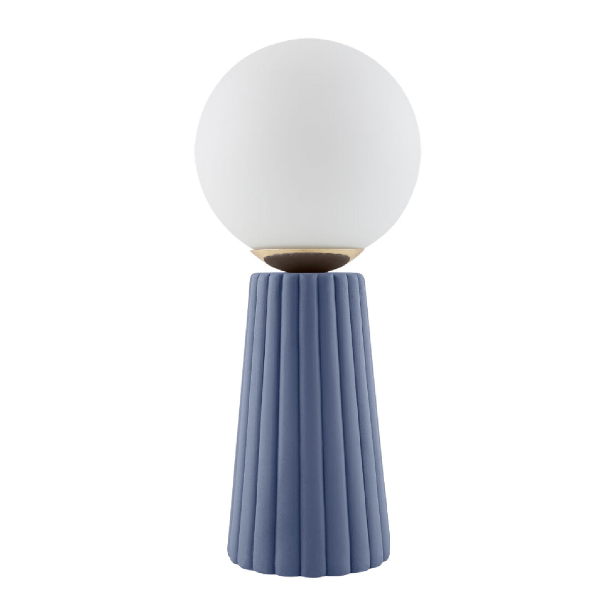 Fluted Ceramic Glass Table Lamp | Oroa.com