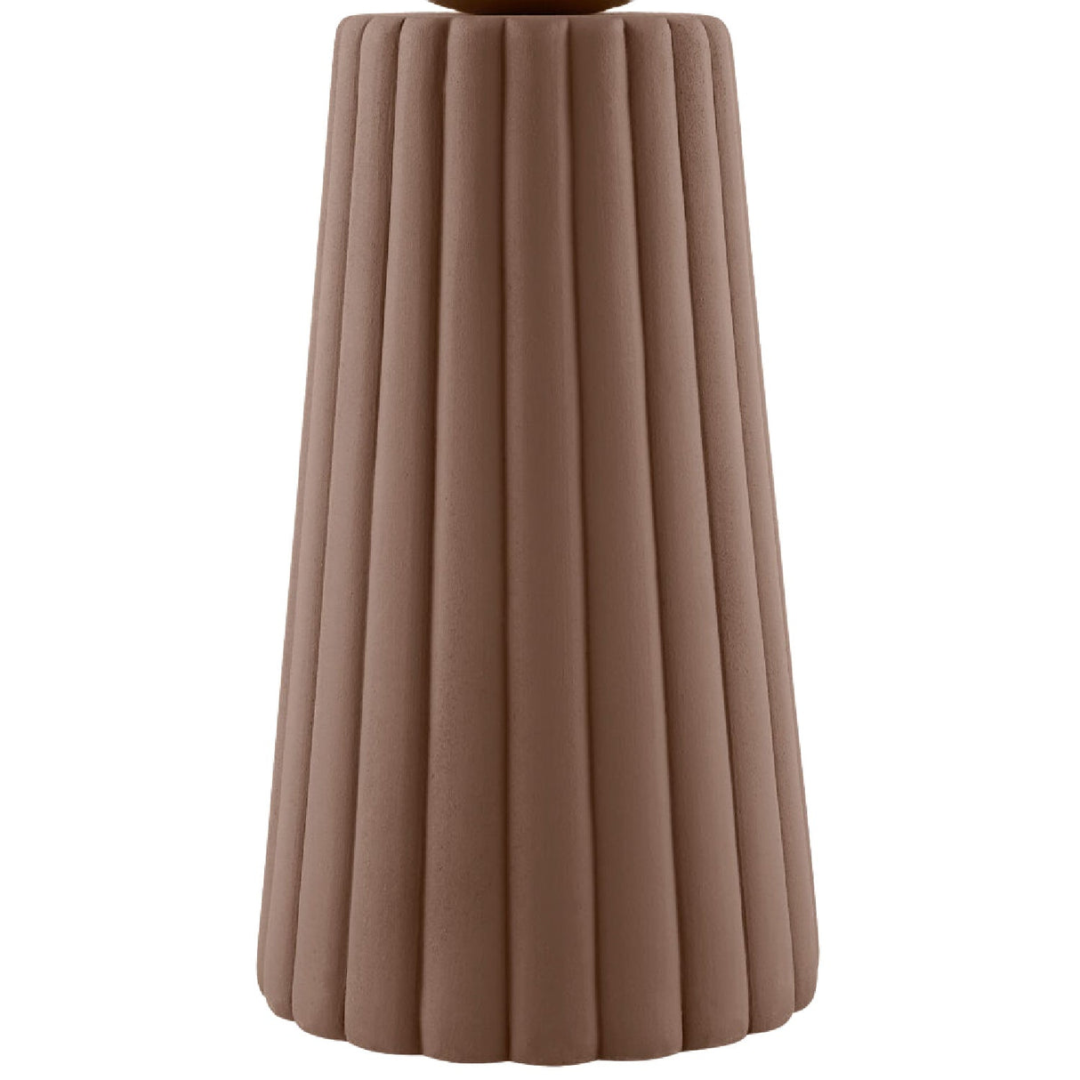 Modern European furniture - Fluted Ceramic Glass Table Lamp - www.oroa.com