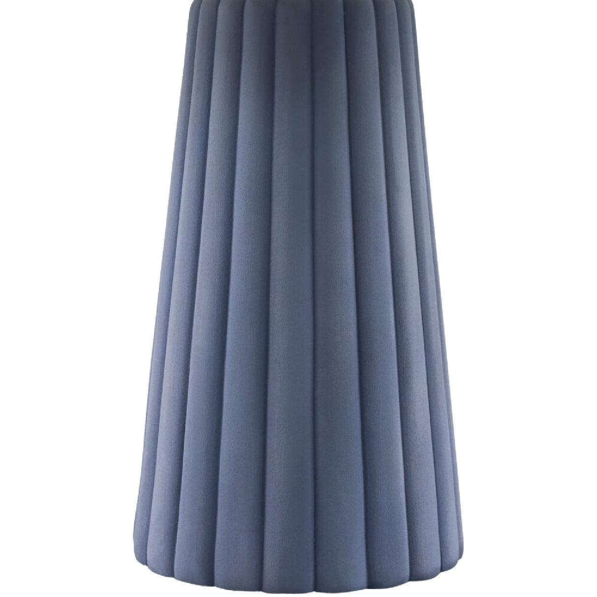 Modern European furniture - Fluted Ceramic Linen Table Lamp - www.oroa.com