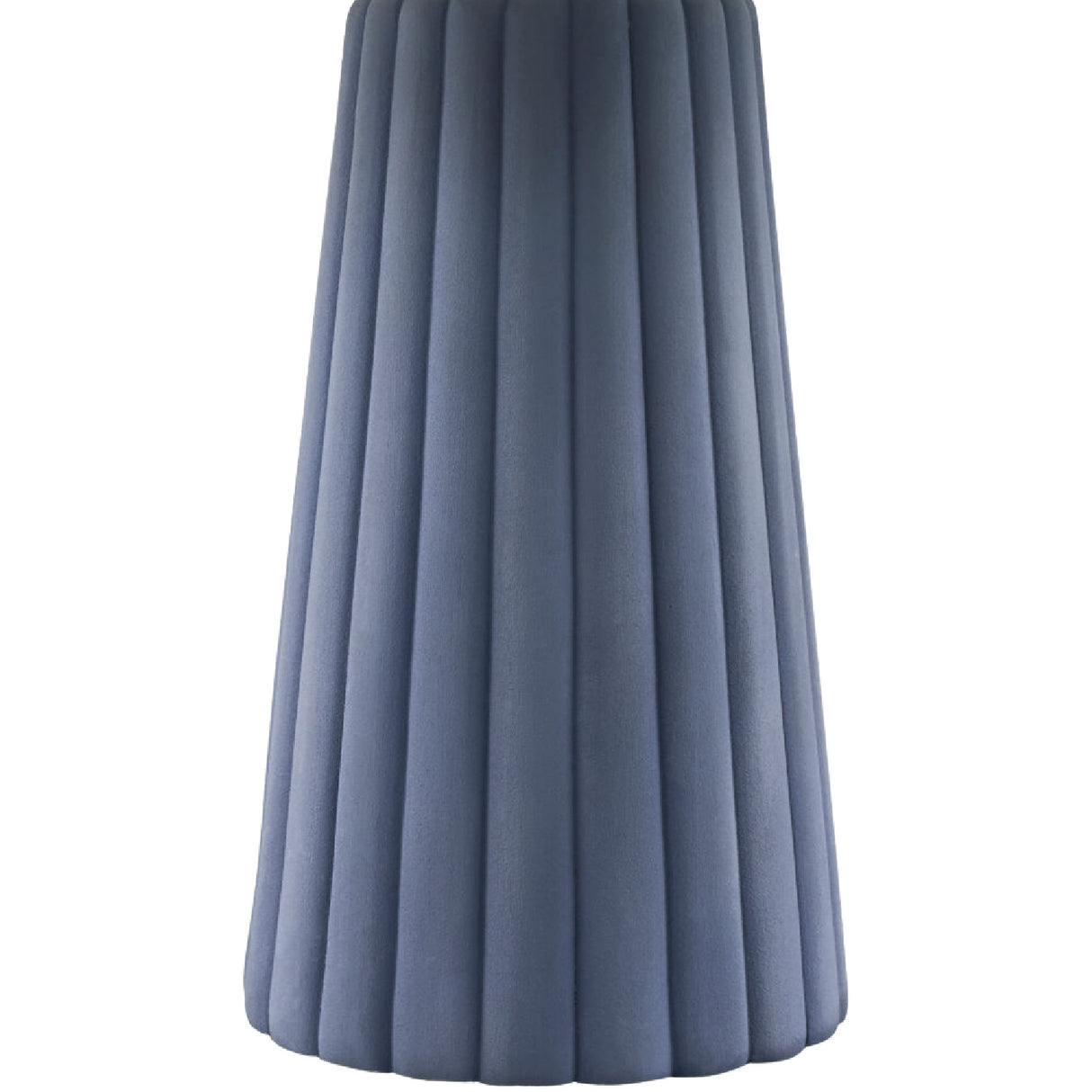 Modern European furniture - Fluted Ceramic Linen Table Lamp - www.oroa.com
