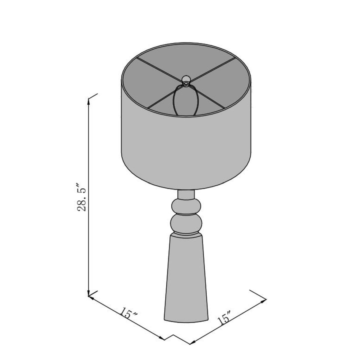 Woven Seagrass Accent Table Lamp | Oroa.com