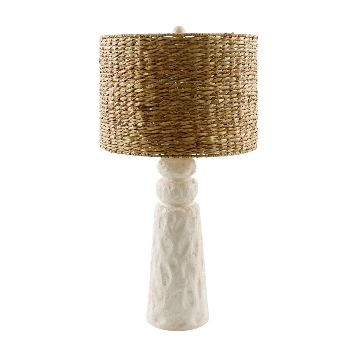 Modern European furniture - Woven Seagrass Accent Table Lamp - www.oroa.com