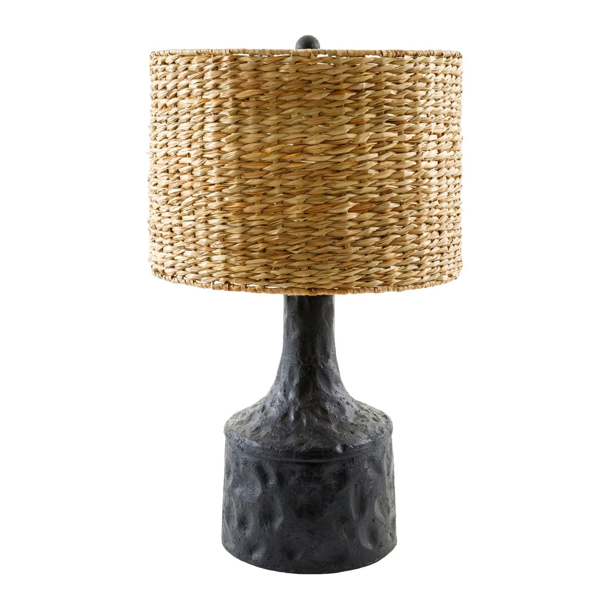 Modern European furniture - Tan Seagrass Accent Table Lamp - www.oroa.com
