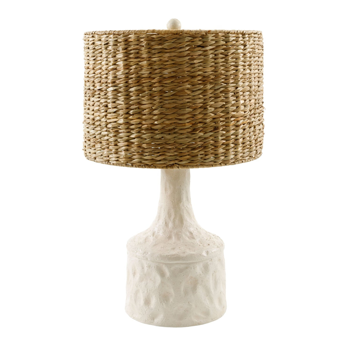 Modern European furniture - Tan Seagrass Accent Table Lamp - www.oroa.com