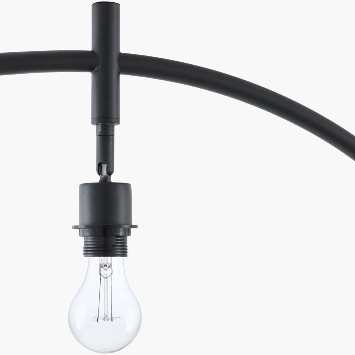 Modern European furniture - Linen Shade Sloped Floor Lamp - www.oroa.com