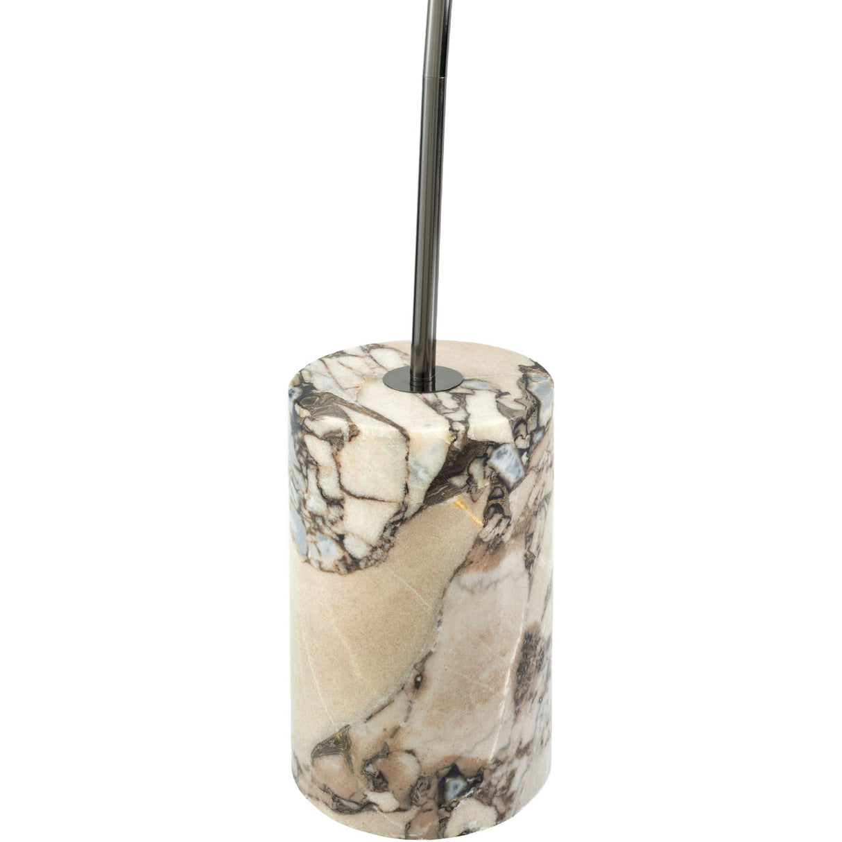 Modern European furniture - Linen Shade Sloped Floor Lamp - www.oroa.com