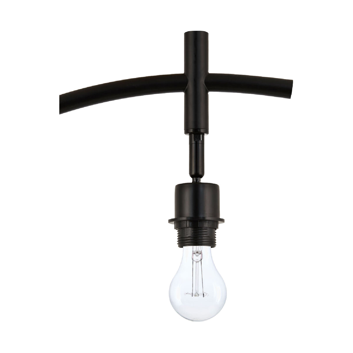 White Linen Scalloped Floor Lamp | Oroa.com