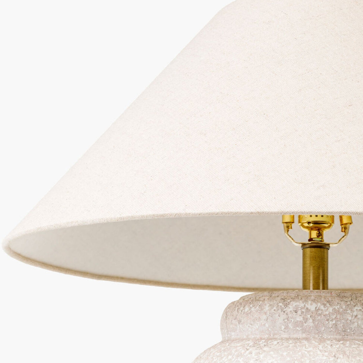 Modern European furniture - Beige Empire Shade Table Lamp - www.oroa.com