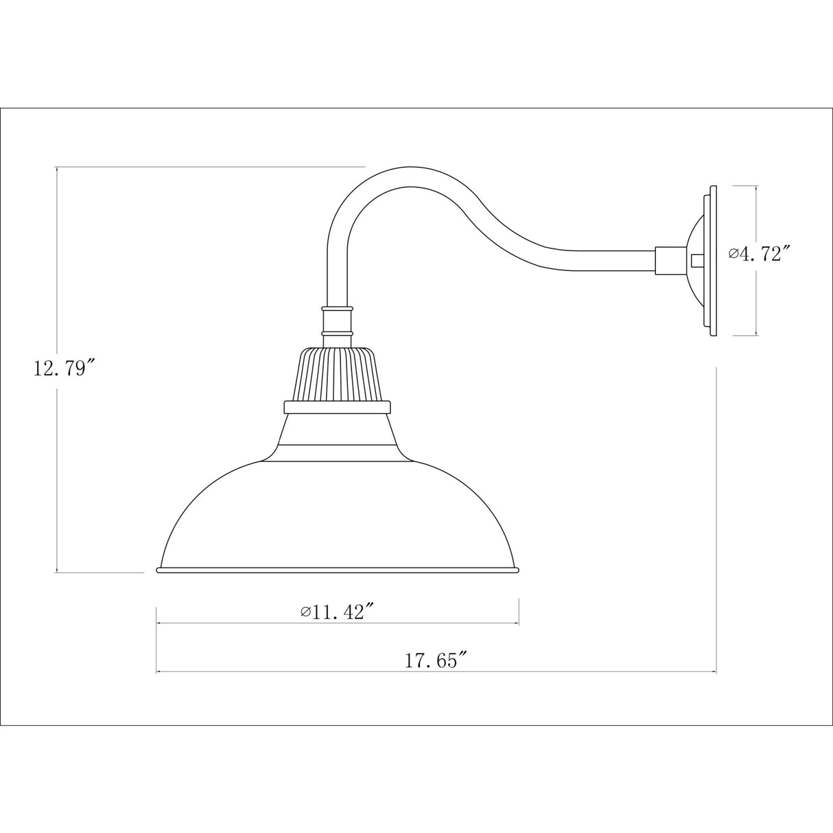 Metal Shade Outdoor Wall Lamps (2) | Oroa.com