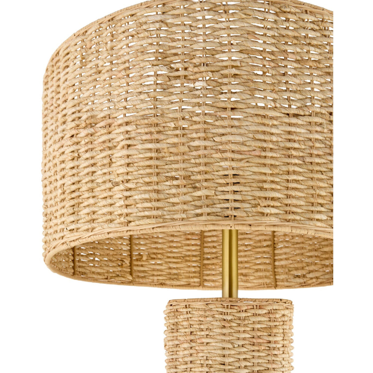 Modern European furniture - Woven Rattan Accent Floor Lamp - www.oroa.com