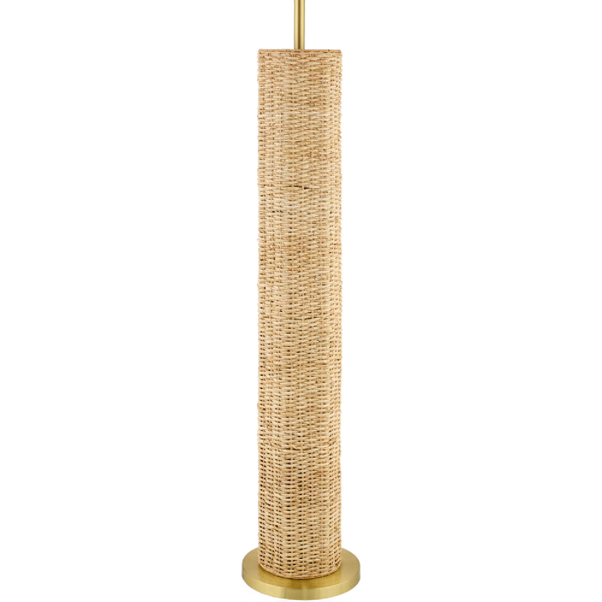 Woven Rattan Accent Floor Lamp | Oroa.com