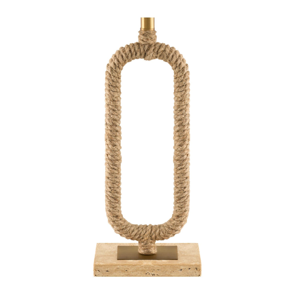 Modern European furniture - Natural Hemp Wrapped Table Lamp - www.oroa.com