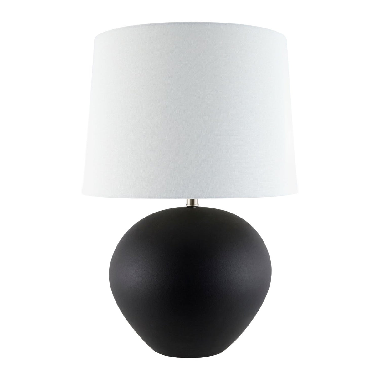 Modern European furniture - Glazed Ceramic Linen Table Lamp - www.oroa.com