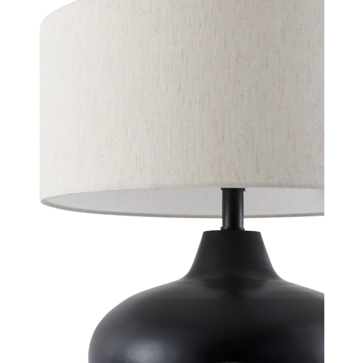 Modern European furniture - Black Iron Accent Table Lamp - www.oroa.com