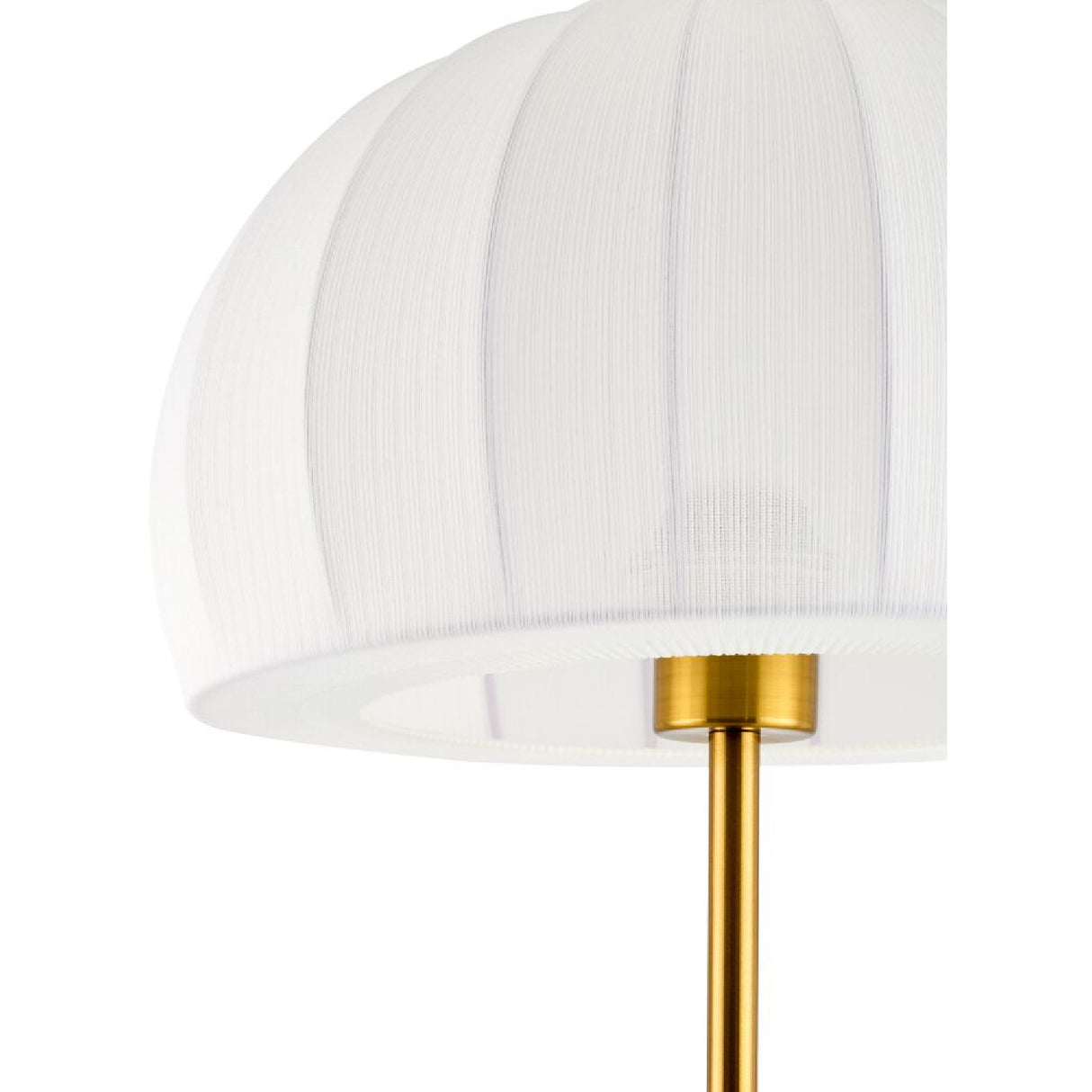White Cotton Accent Table Lamp | Oroa.com