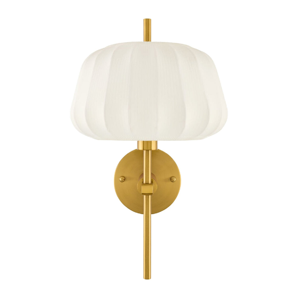 Modern European furniture - White Cotton Accent Wall Lamp - www.oroa.com