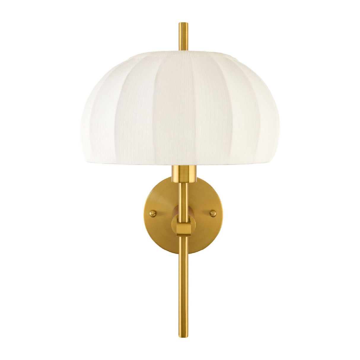 Modern European furniture - White Cotton Accent Wall Lamp - www.oroa.com