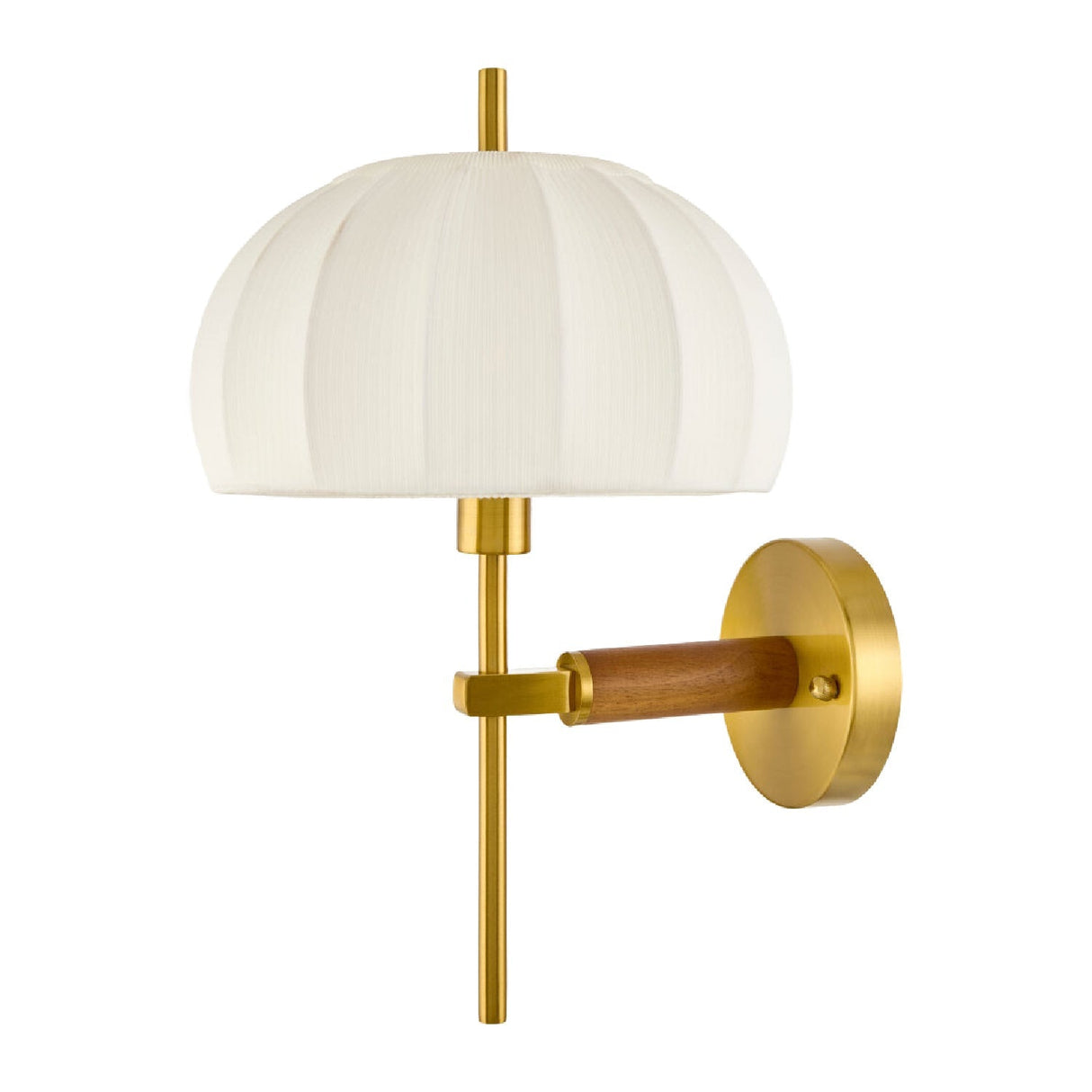 Modern European furniture - White Cotton Accent Wall Lamp - www.oroa.com