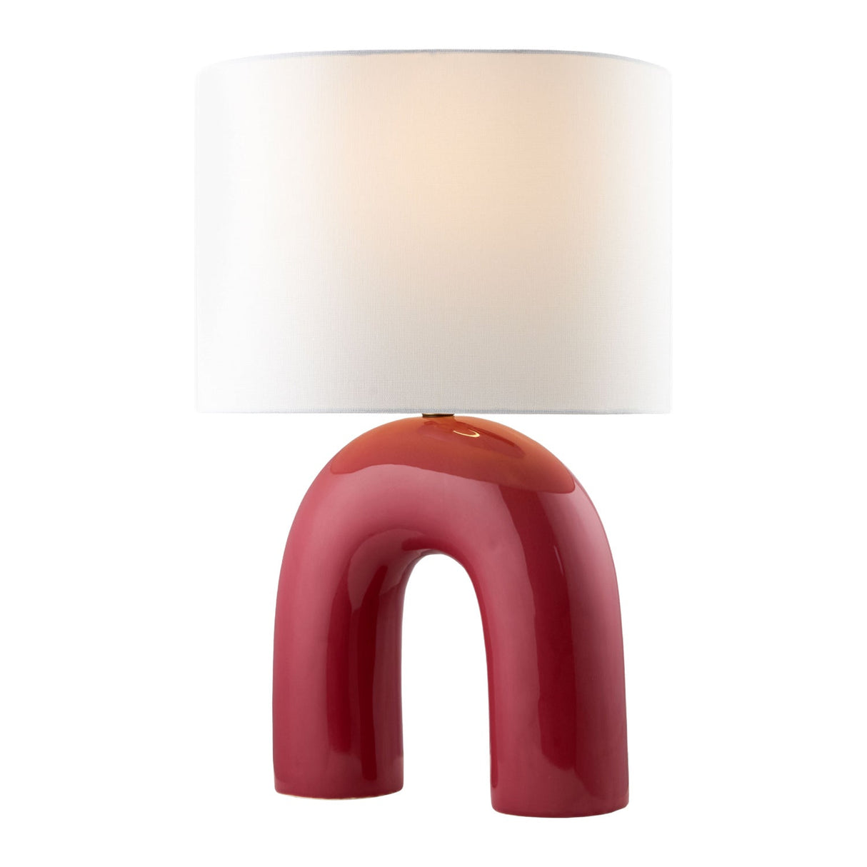 Modern European furniture - Arched Ceramic Accent Table Lamp - www.oroa.com