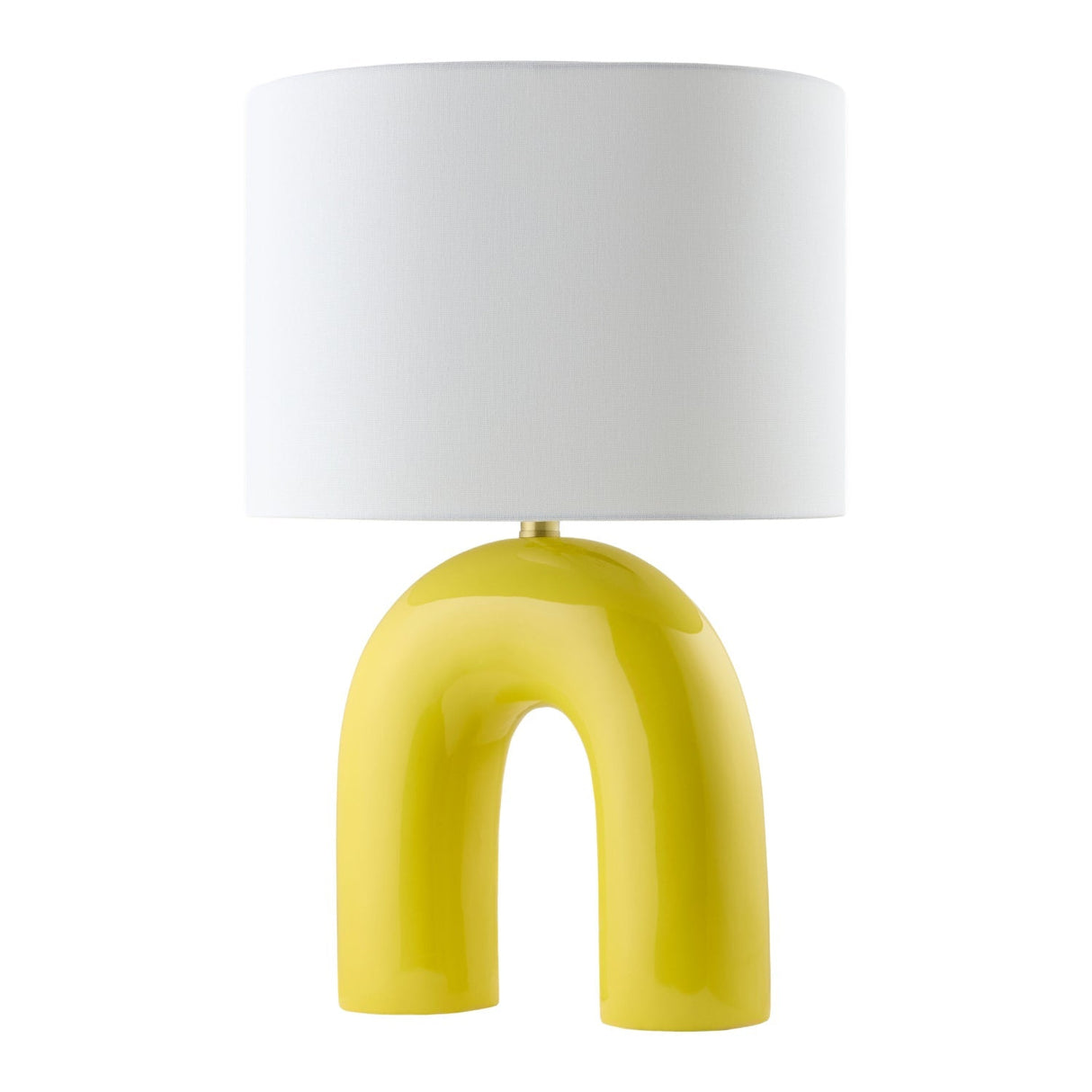 Modern European furniture - Arched Ceramic Accent Table Lamp - www.oroa.com
