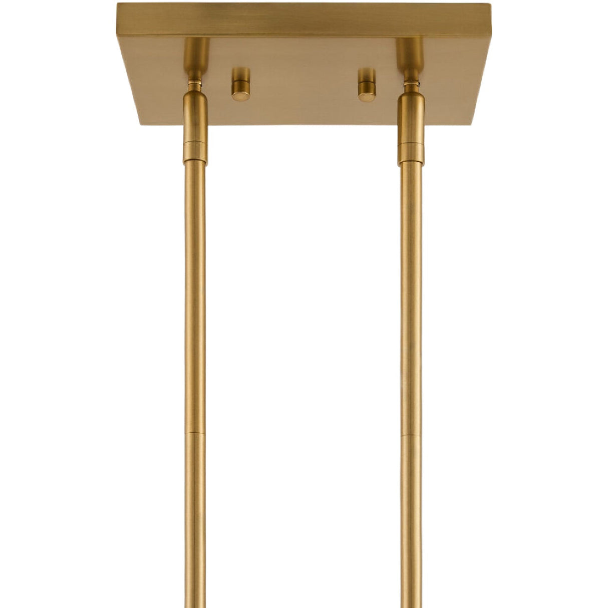 Modern European furniture - 4-Light Glass Linear Chandelier - www.oroa.com