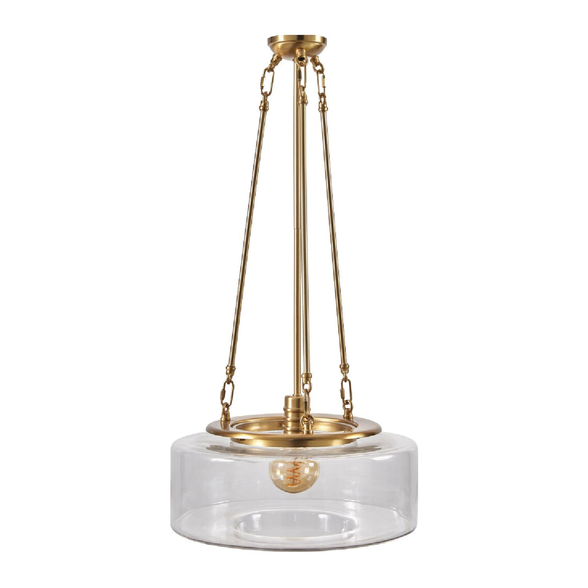 Modern European furniture - Clear Glass Pendant Light - www.oroa.com