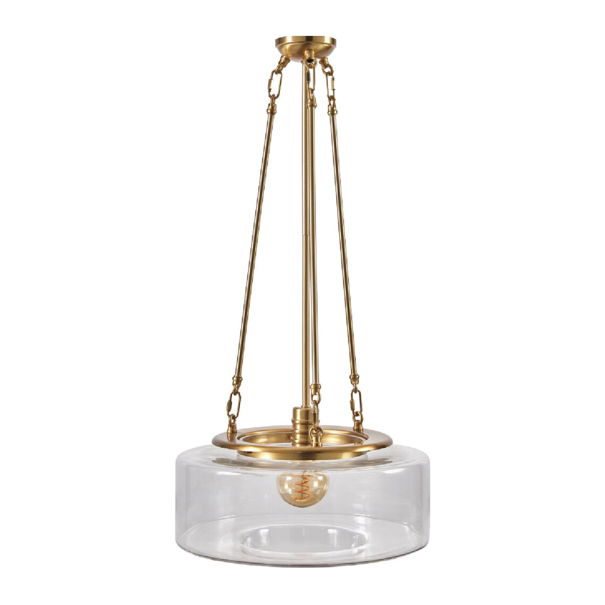 Modern European furniture - Clear Glass Pendant Light - www.oroa.com