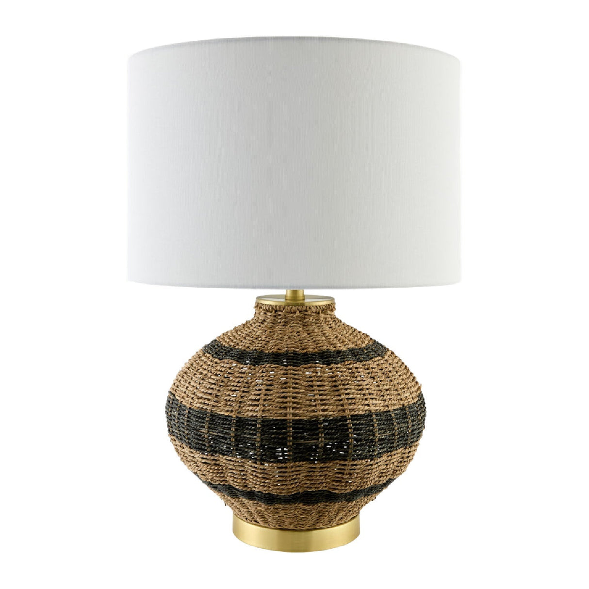 Modern European furniture - Natural Rattan Base Table Lamp - www.oroa.com