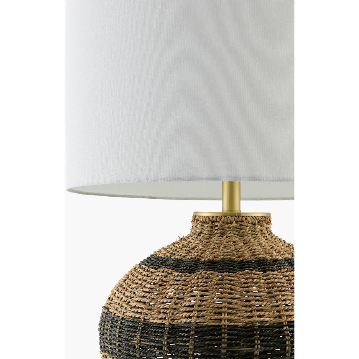 Modern European furniture - Natural Rattan Base Table Lamp - www.oroa.com