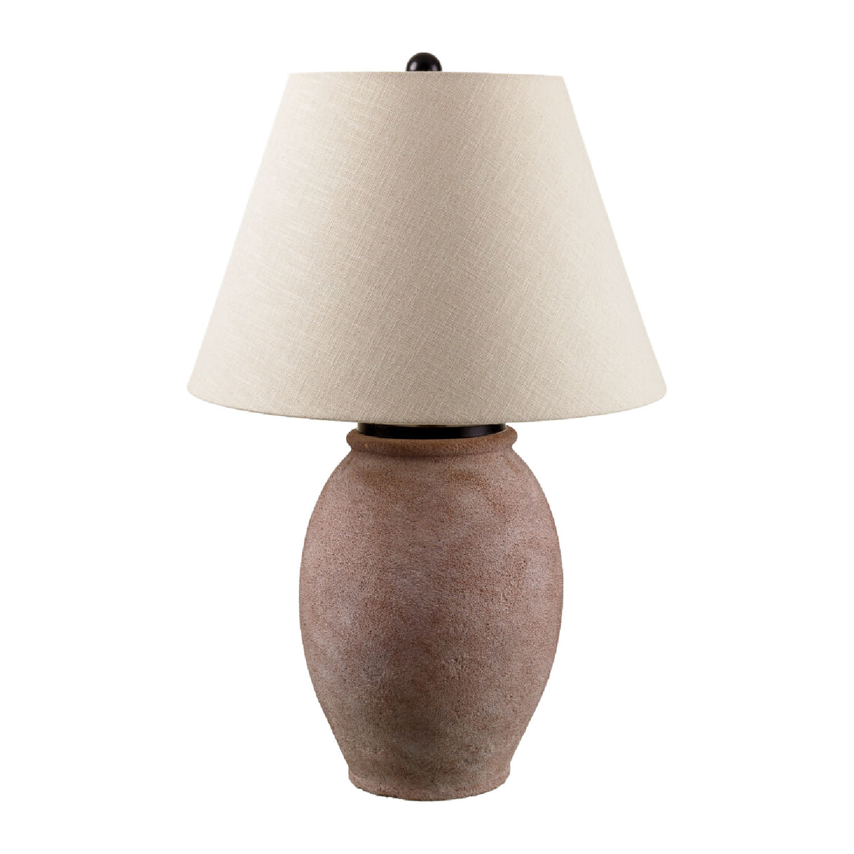 Modern European furniture - Brown Cement Accent Table Lamp - www.oroa.com