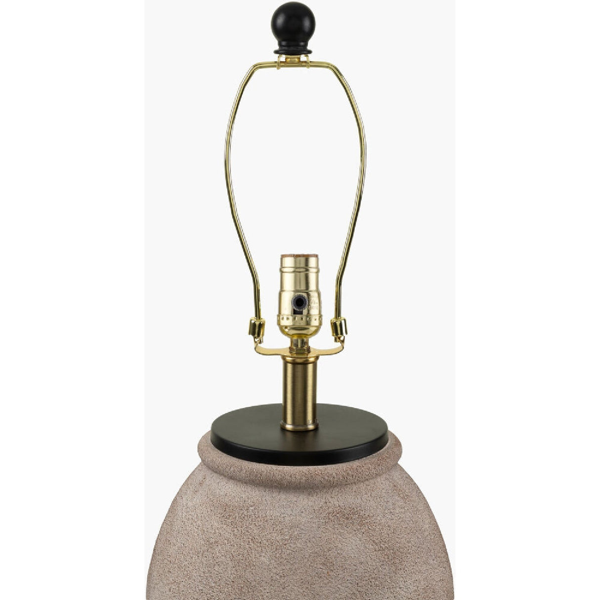 Modern European furniture - Brown Cement Accent Table Lamp - www.oroa.com