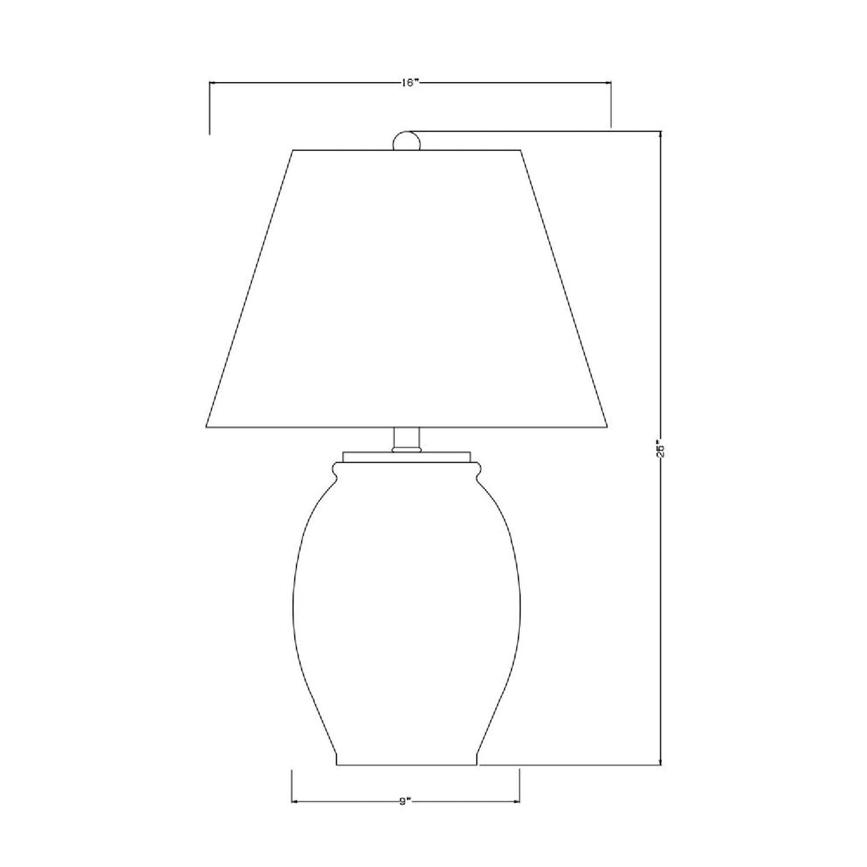 Modern European furniture - Brown Cement Accent Table Lamp - www.oroa.com