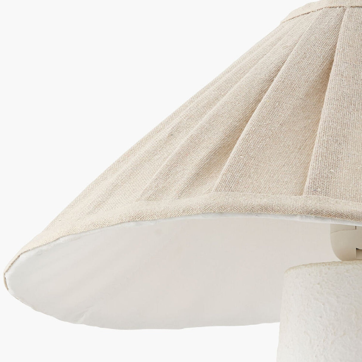 Modern European furniture - White Minimalist Accent Table Lamp - www.oroa.com