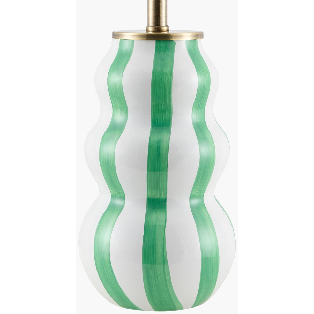Modern European furniture - Wavy Stripes Ceramic Table Lamps (2) - www.oroa.com