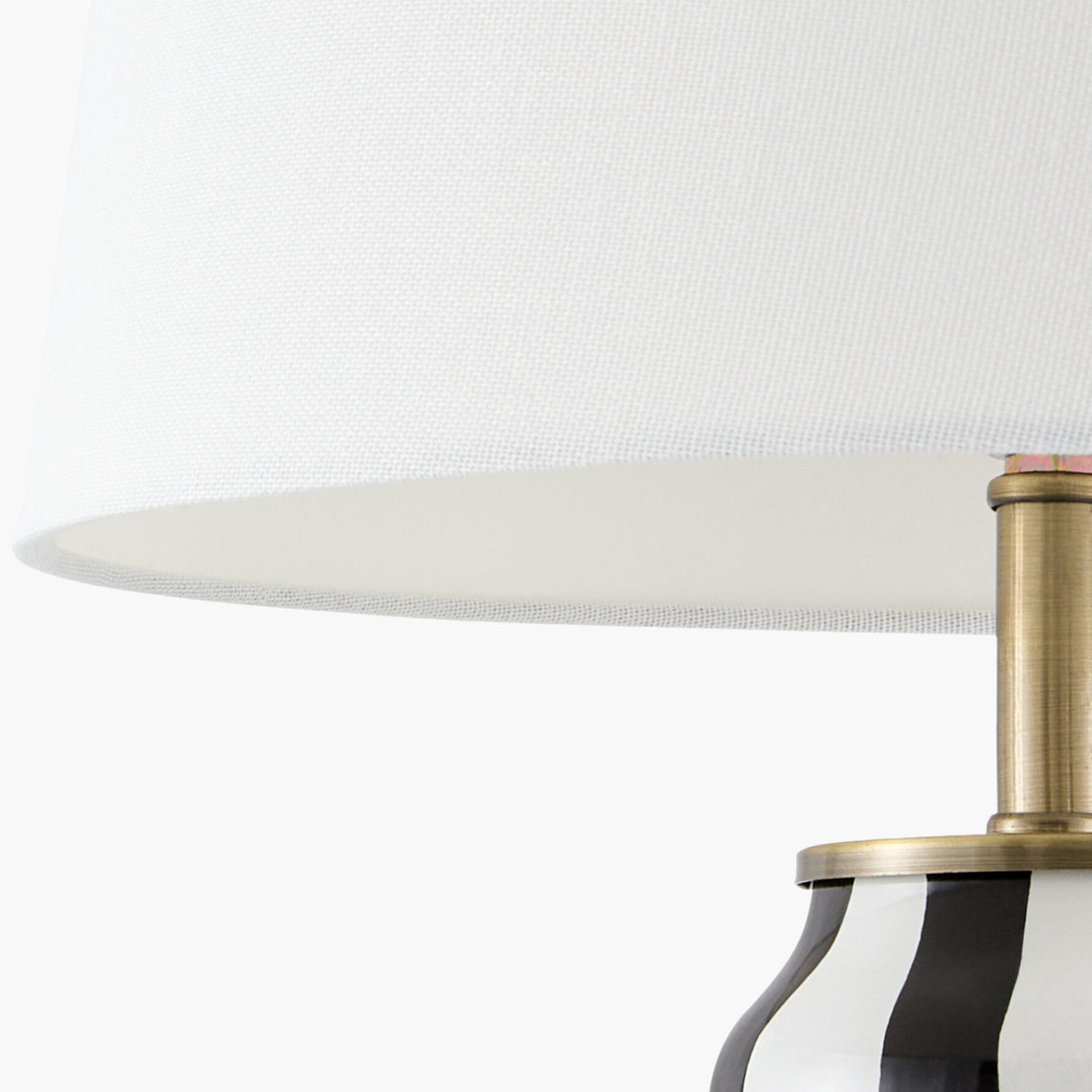 Wavy Stripes Ceramic Table Lamps (2) | Oroa.com