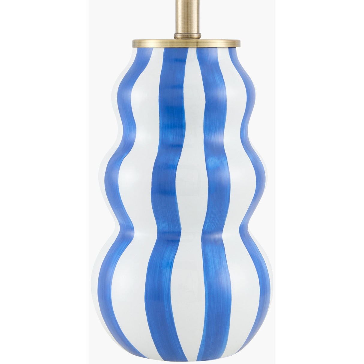 Modern European furniture - Wavy Stripes Ceramic Table Lamps (2) - www.oroa.com