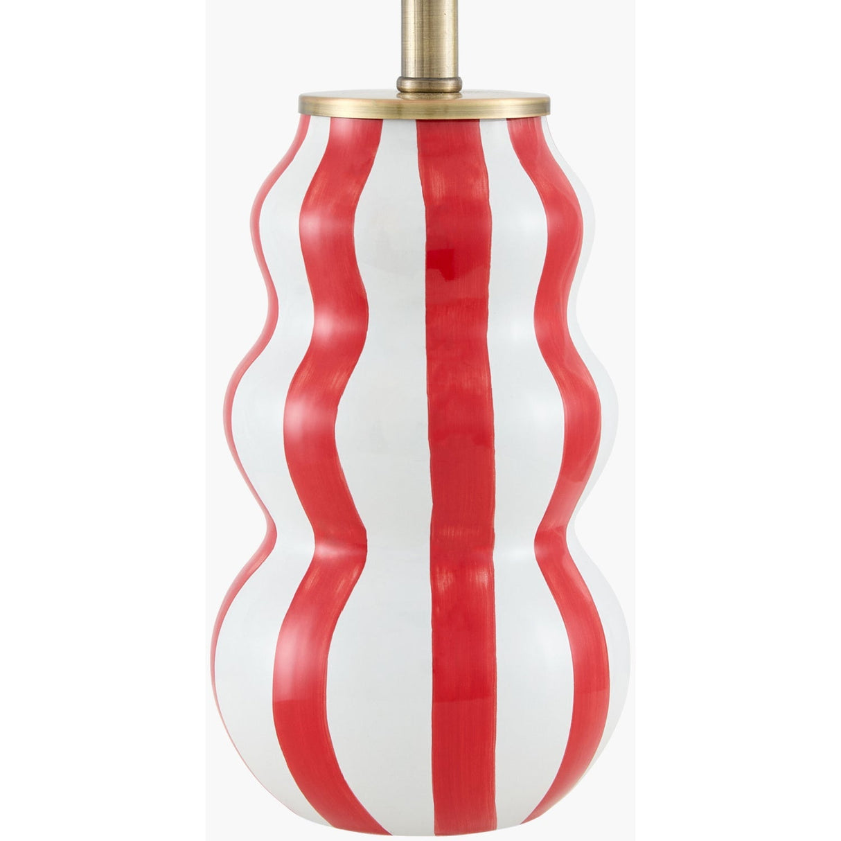 Modern European furniture - Wavy Stripes Ceramic Table Lamps (2) - www.oroa.com