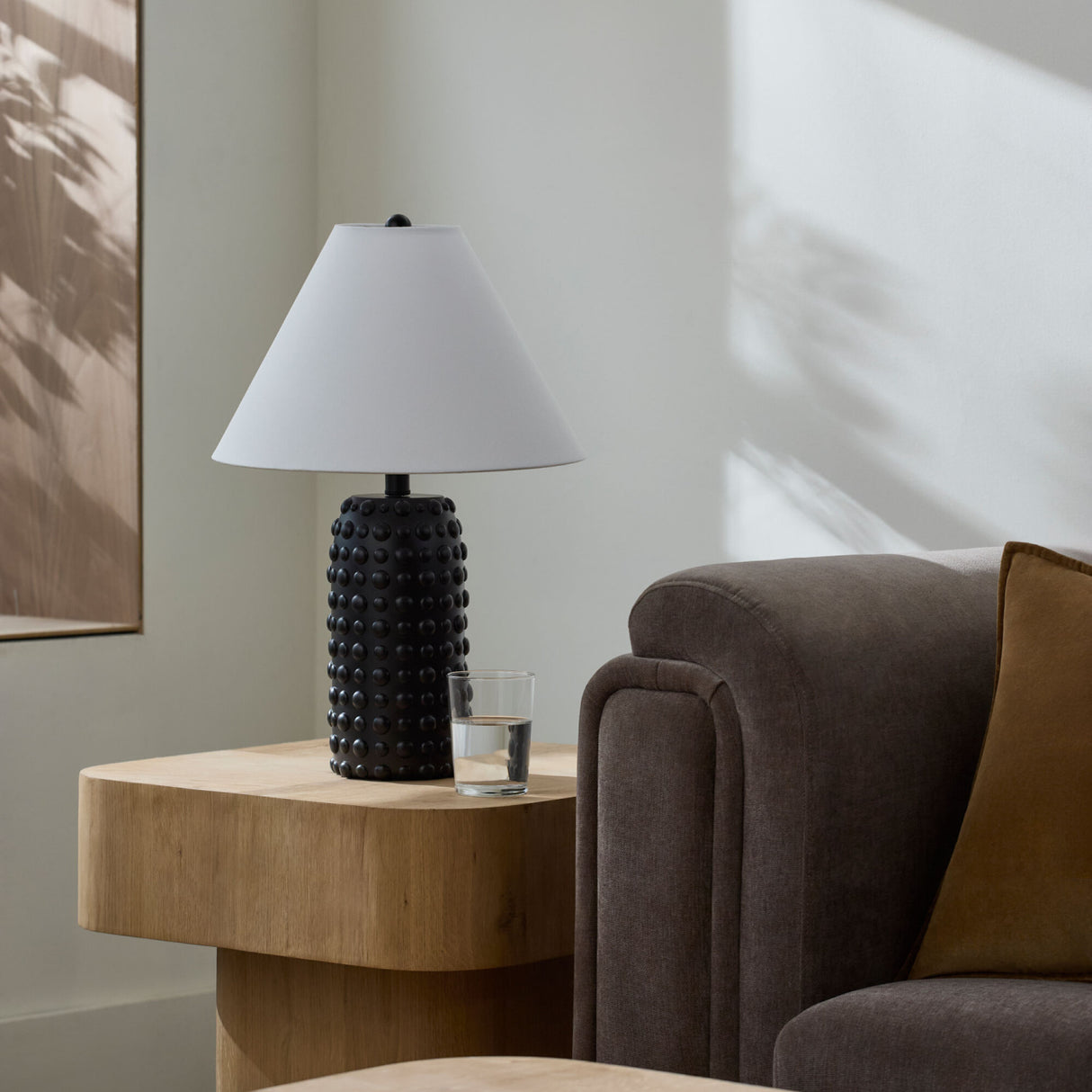 Modern European furniture - Bobbled Base Accent Table Lamp - www.oroa.com