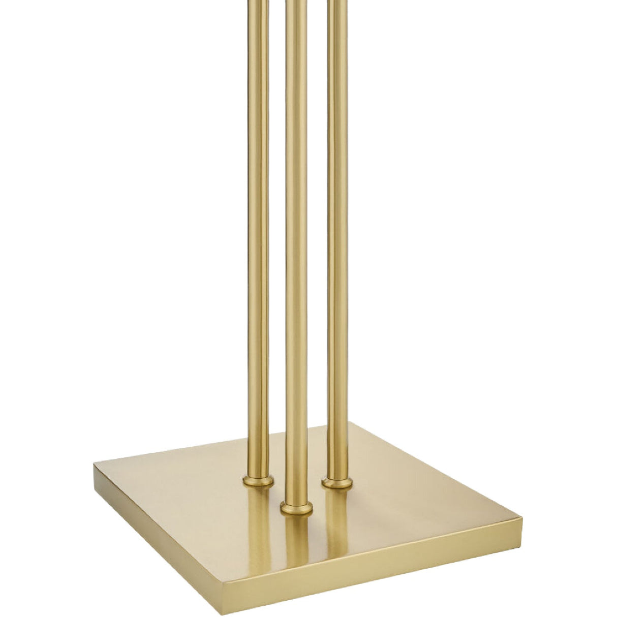 Modern European furniture - White Linen 3-Light Floor Lamp - www.oroa.com