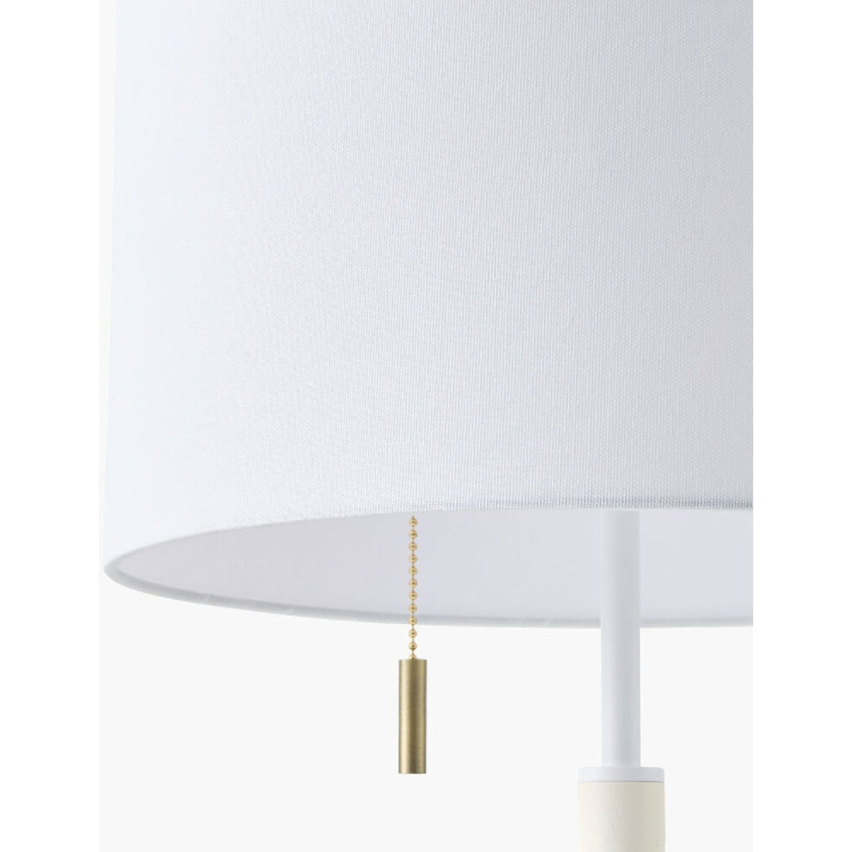 Modern European furniture - Drum Linen Shade Table Lamp - www.oroa.com