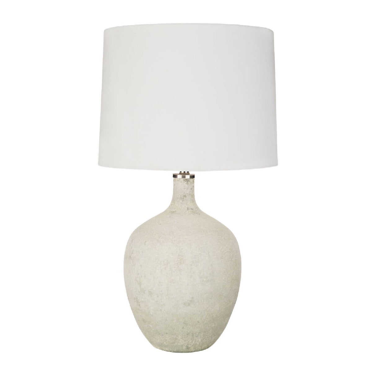 Modern European furniture - Marbled White Glass Table Lamp - www.oroa.com