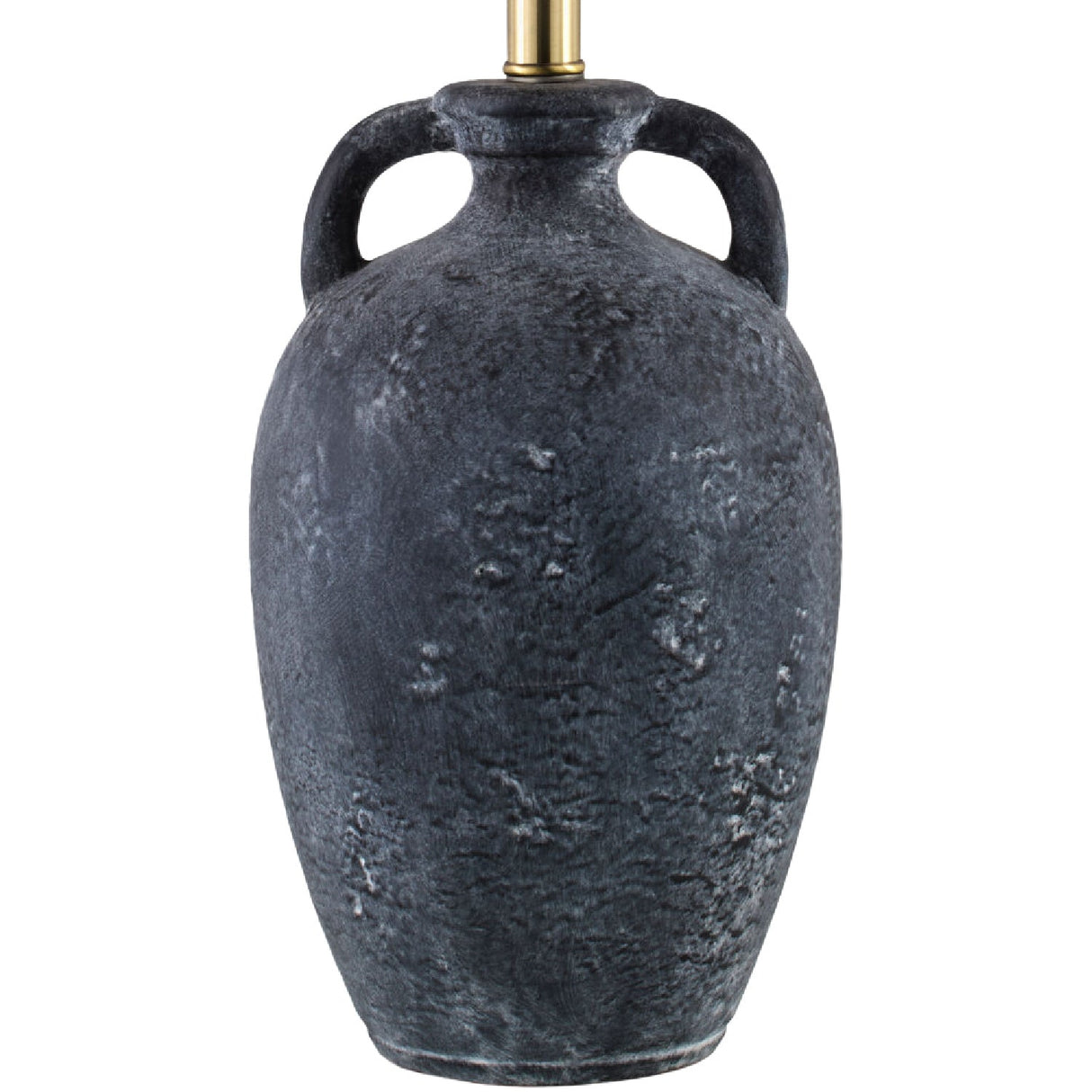 Modern European furniture - Black Ceramic Linen Table Lamp - www.oroa.com