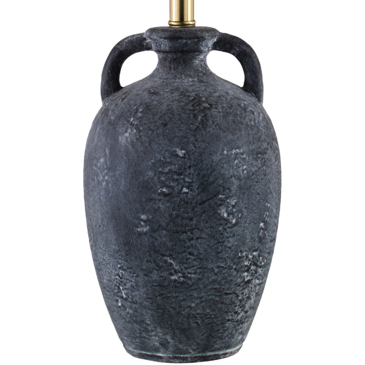 Modern European furniture - Black Ceramic Linen Table Lamp - www.oroa.com