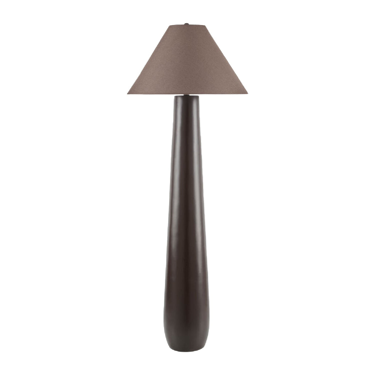 Modern European furniture - Empire Linen Shade Floor Lamp - www.oroa.com