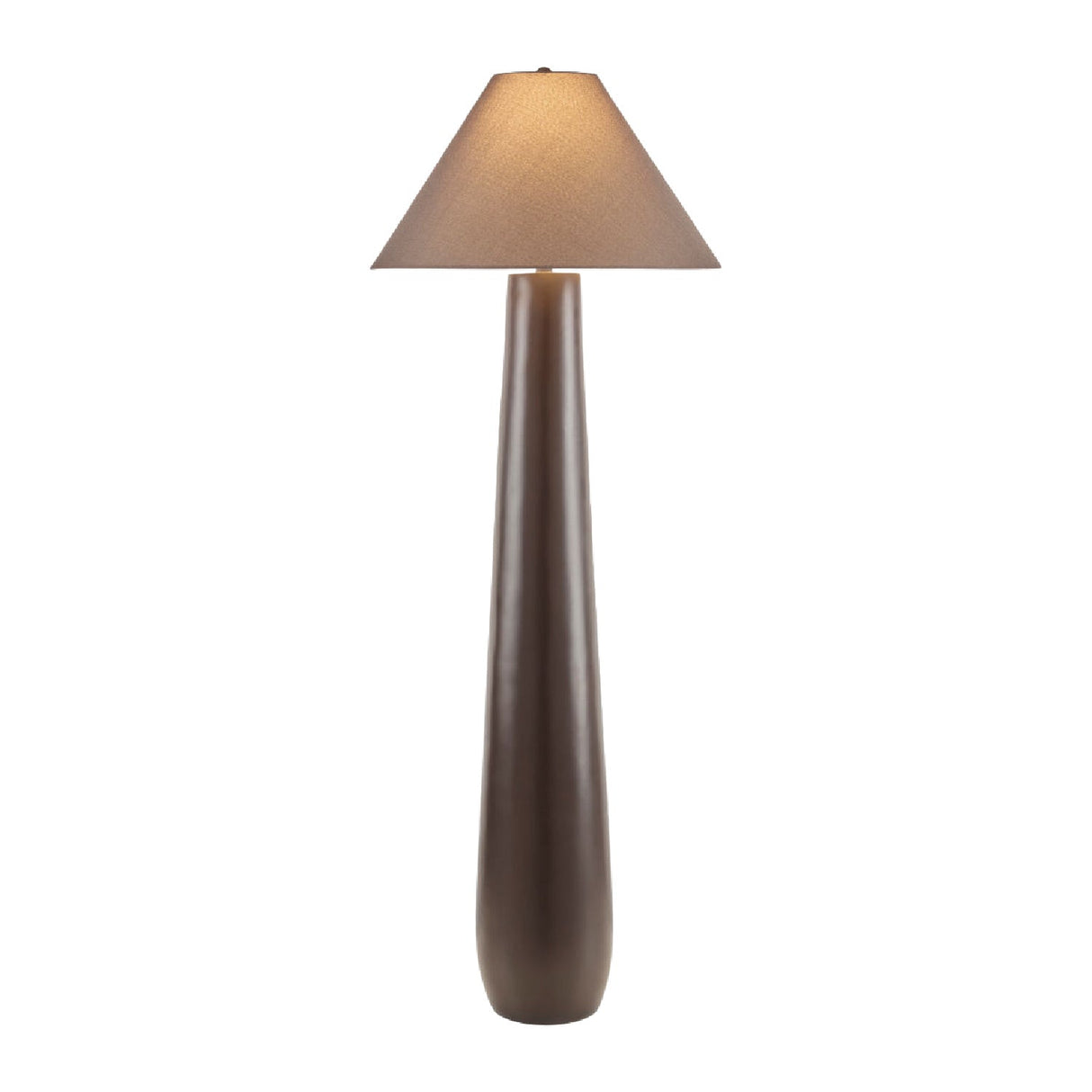 Modern European furniture - Empire Linen Shade Floor Lamp - www.oroa.com