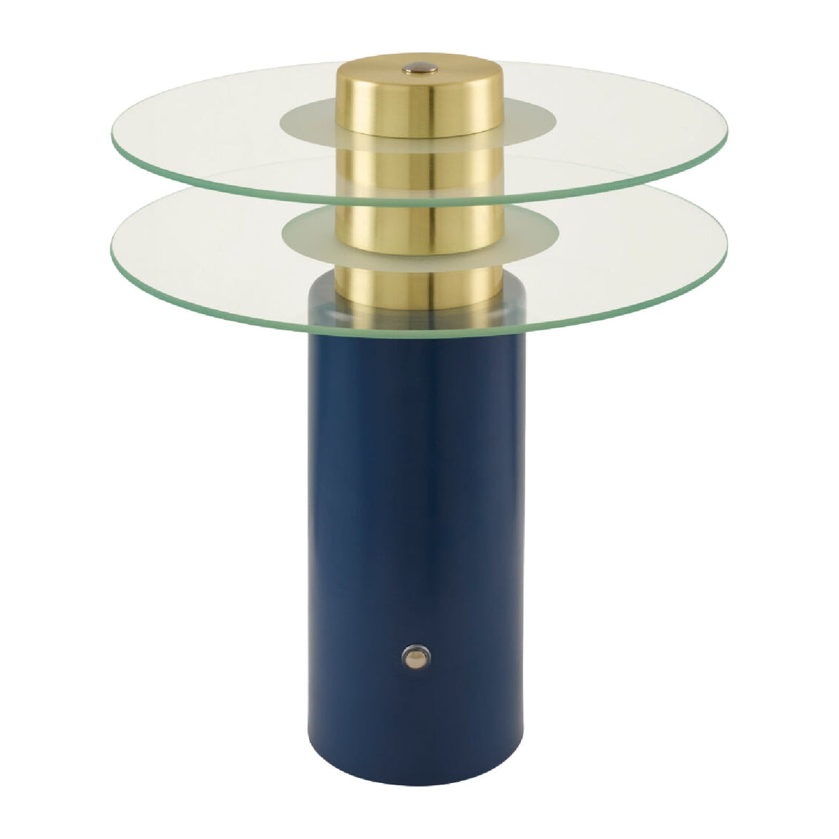 Modern European furniture - Clear Glass Discs Table Lamp - www.oroa.com