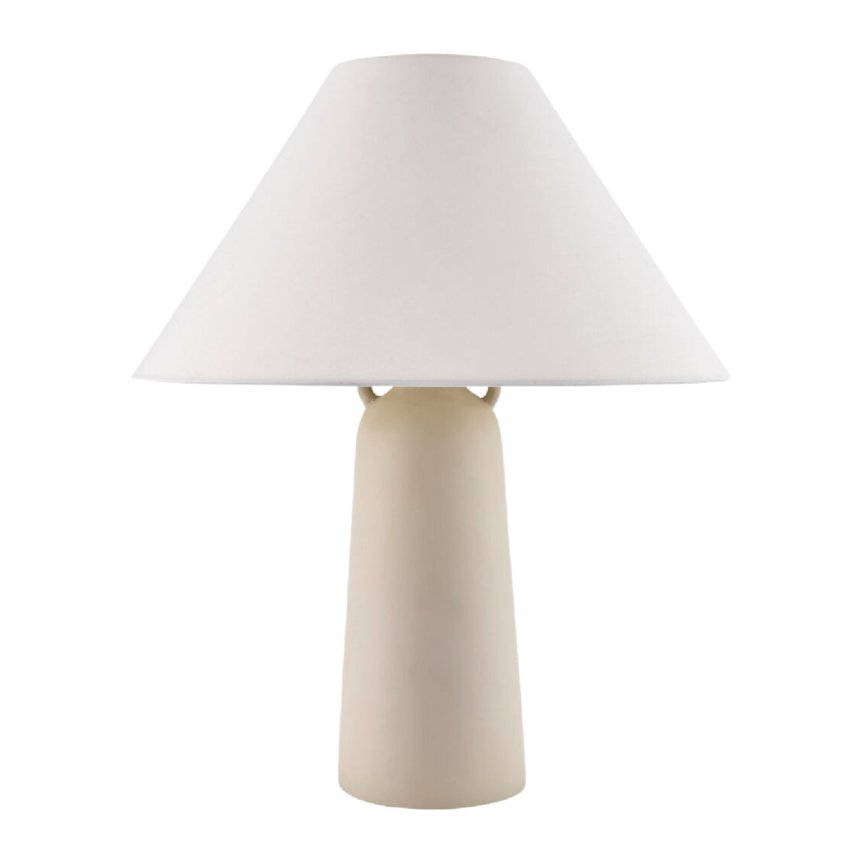 Modern European furniture - Hand-Painted Gray Concrete Table Lamp - www.oroa.com