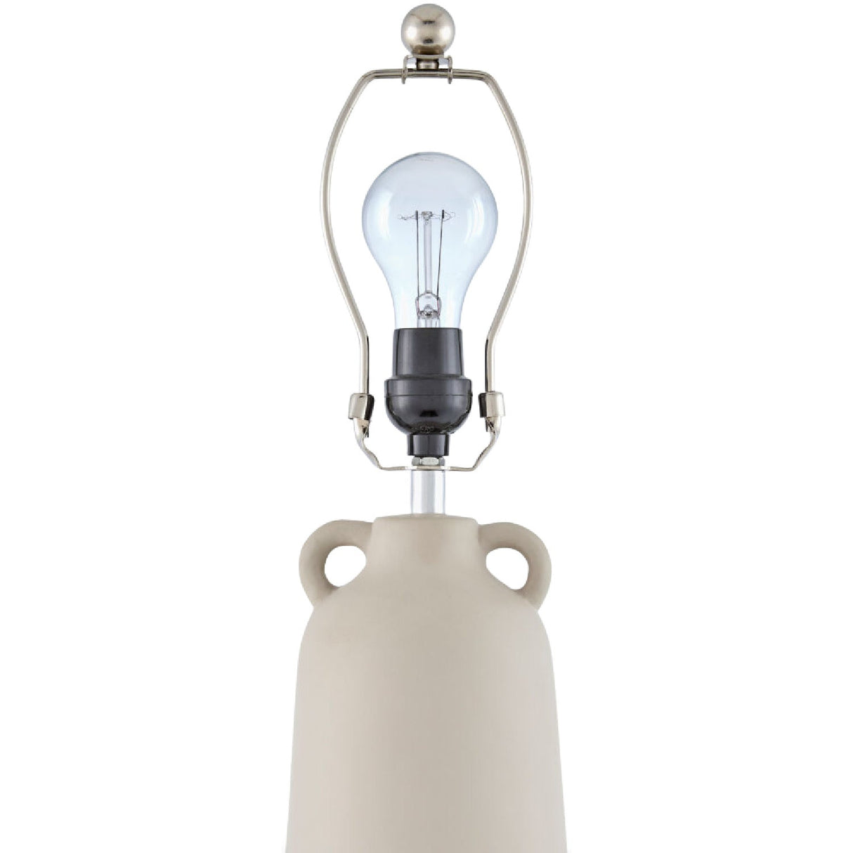 Modern European furniture - Hand-Painted Gray Concrete Table Lamp - www.oroa.com