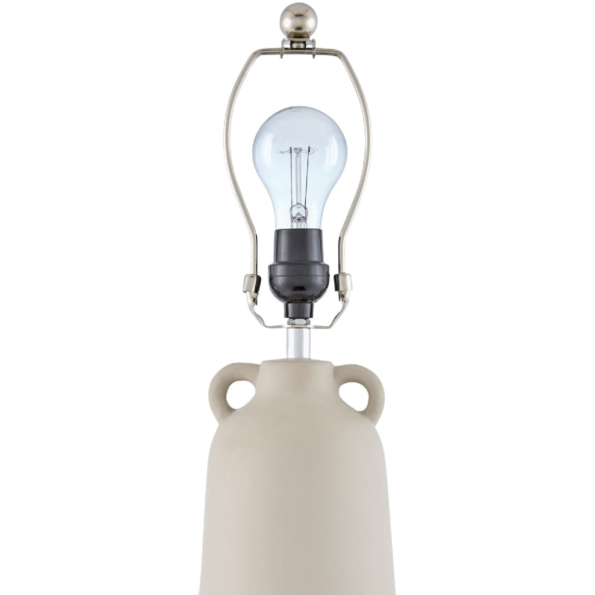 Modern European furniture - Hand-Painted Gray Concrete Table Lamp - www.oroa.com