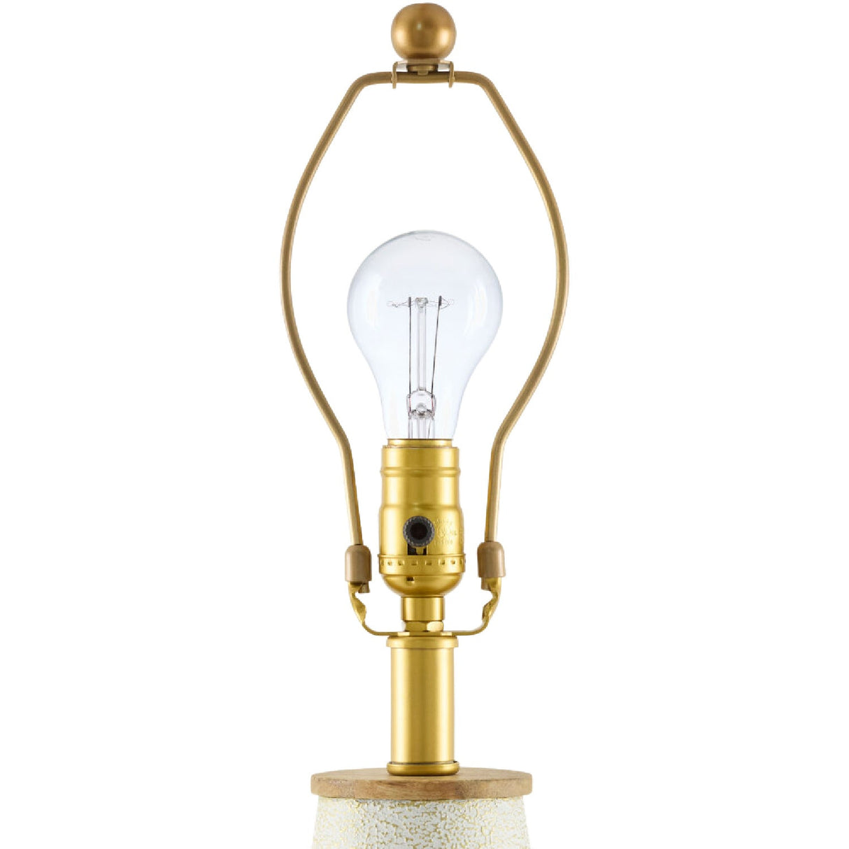 Modern European furniture - White Cotton Accent Table Lamp - www.oroa.com